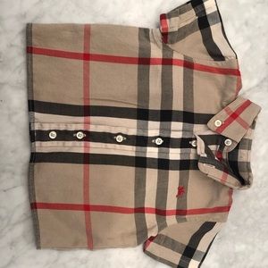 Burberry Baby Boys collared shirt